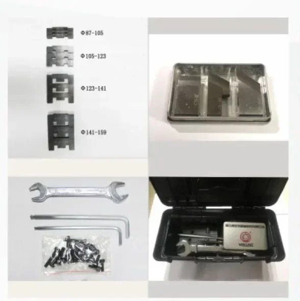 2026 ISE-159 내경 장착형 65-159mm 파이프 베벨링 머신 파이프라건설리퍼
