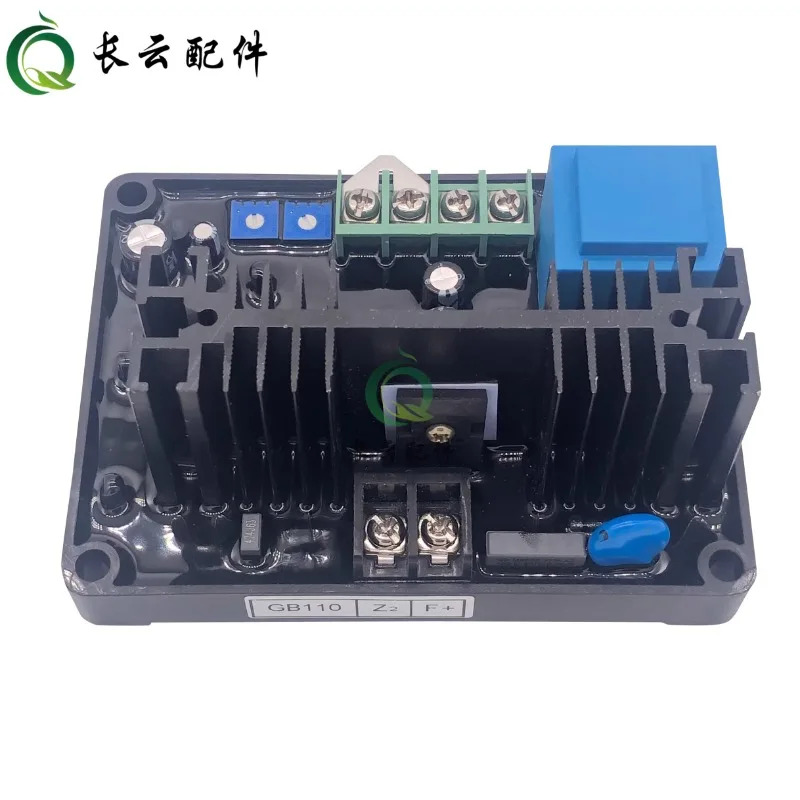 GB110 DX-8E 래디언스 브러시드 위상 복합 여기 발생기 R 전압 조정 플레이트 레귤레이터