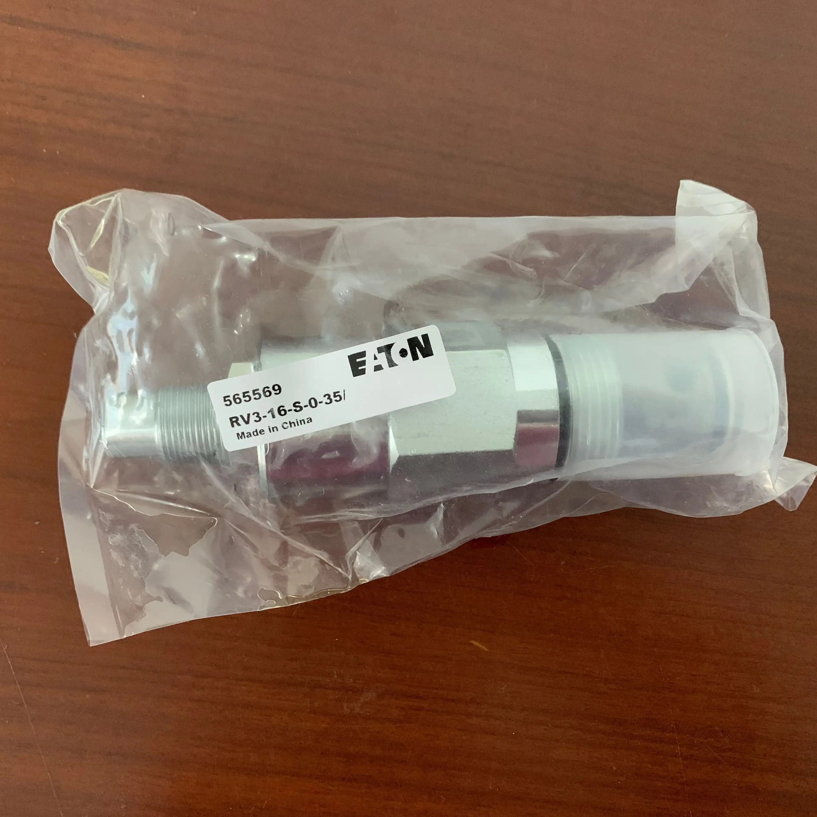 오리지널 카트리지 밸브 IH 릴리프 SUN HYDRAULICS HYDRAFORCE VICKERS 565569 RV3-16-S-0-35