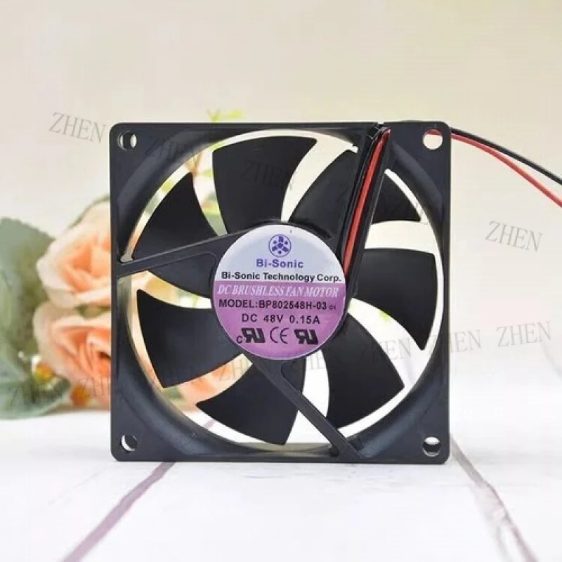Y BP802548H-03 8025 DC48V 0.15A 8CM 2선 인버터 냉각팬