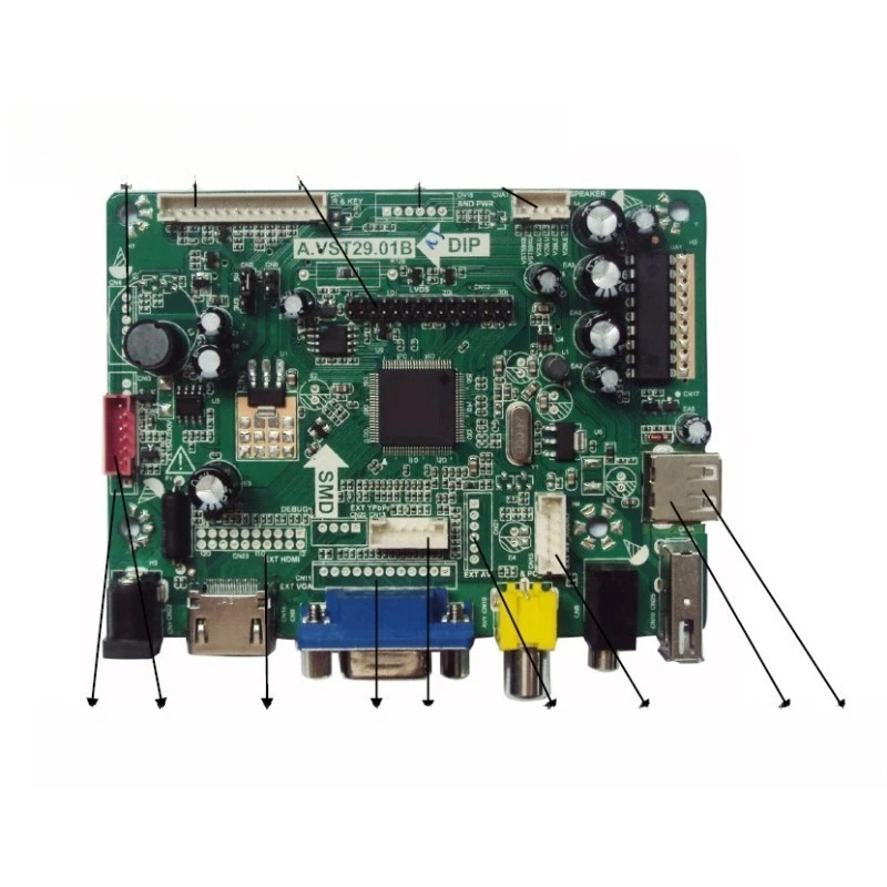 Leroy A. VST29.01B 드라이버 보드 모니터 X9-CZ V2.1부품