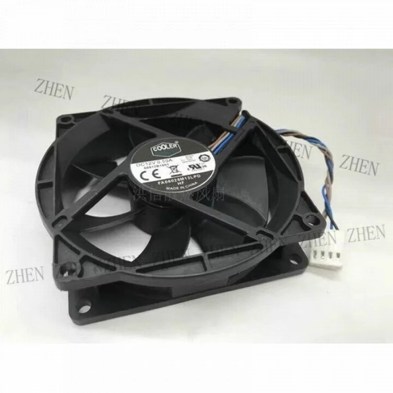Y FA08025M12LPD 8025 DC12V 0.50A 80x25MM 8CM 4핀 냉각팬