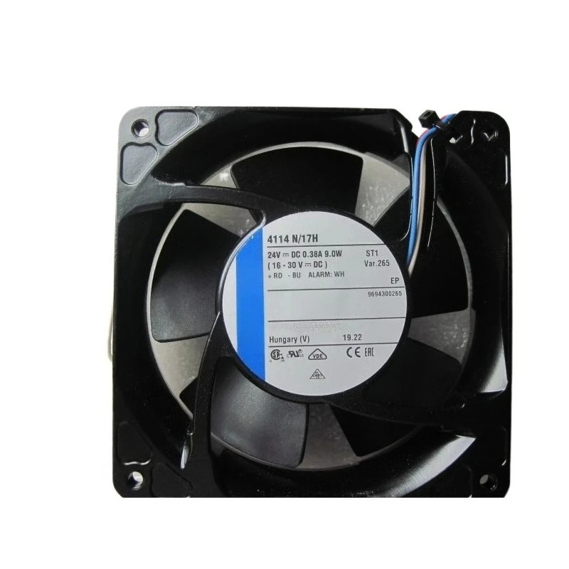 4114N/17H 24VDC 9.0W 4114N/17N 오리지널 팬