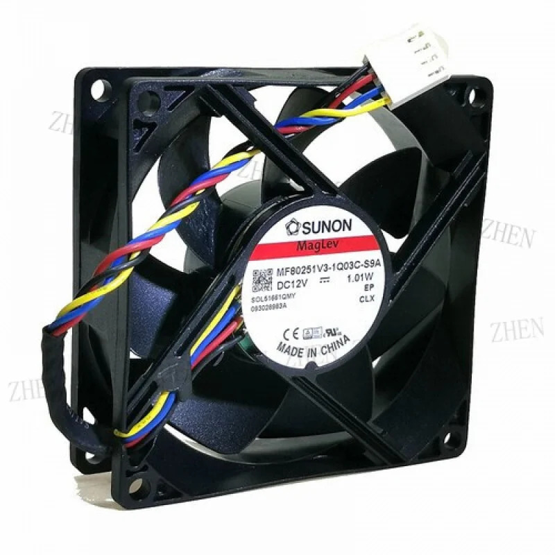 Y MF80251V3-1Q03C-S9A 냉각팬 8025 DC12V 1.01W 8CM 4핀기능