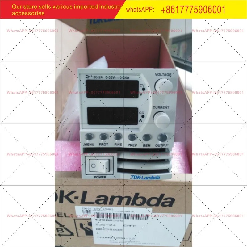 오리지널 TDK-LAMBDA 스위칭 전원공급장치 프로그래밍 Z36-24