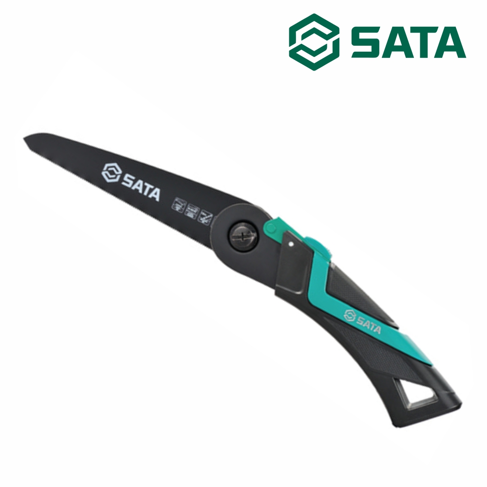 사타 SATA 접이식 핸드톱 320mm 93538 조경 가지치기 나무톱 - 상품 이미지