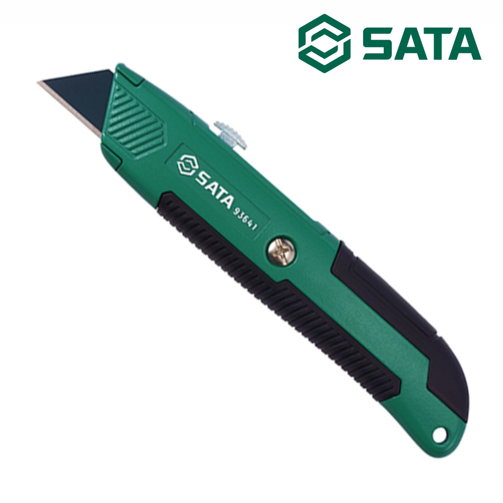 사타 SATA 범용 커터칼 5 EXTRA BLADES 93641 칼날 교체형 다용도 컷터칼 - 상품 이미지
