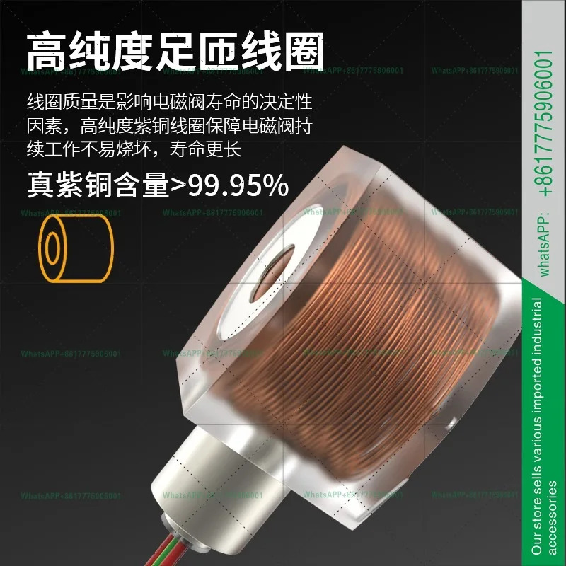 방폭 솔레노이드 밸브 코일 238614-058-D 276002-058-D MP-C-117