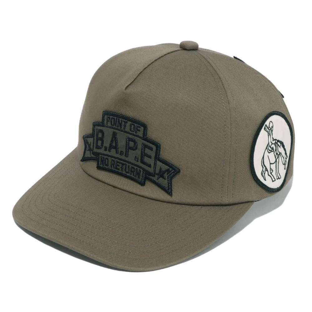 베이프 모자 MULTI PATCH CAP 1M30-180-018 - 상품 이미지
