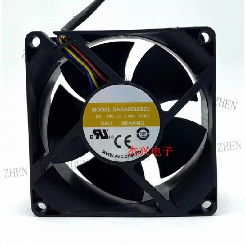 Y DASA0832B2U 8032 DC12V 1.0A 8CM 4선 PWM 냉각팬기능