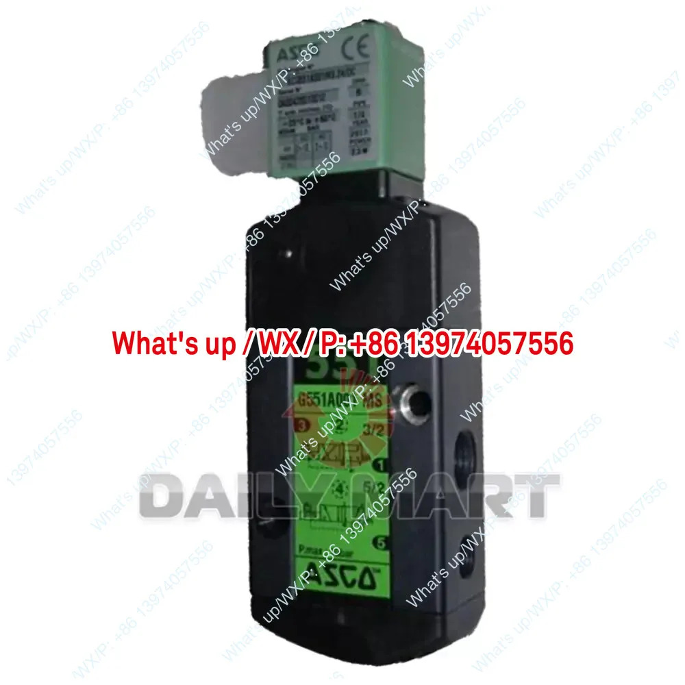 신품 ASCO G551A001MS SCG551A001MS.24/DC 솔레노이드 밸브 2.5W-