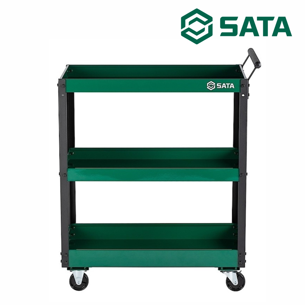 사타 SATA 3단 부품 카트 95222B 정비소 이동식 공구 보관함 - 상품 이미지