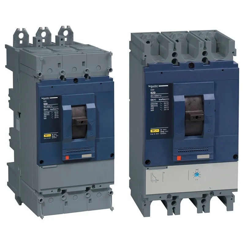 슈나이더 성형 케이스 회로차단기 EZD250S3250N 250a 누설 보호 부품