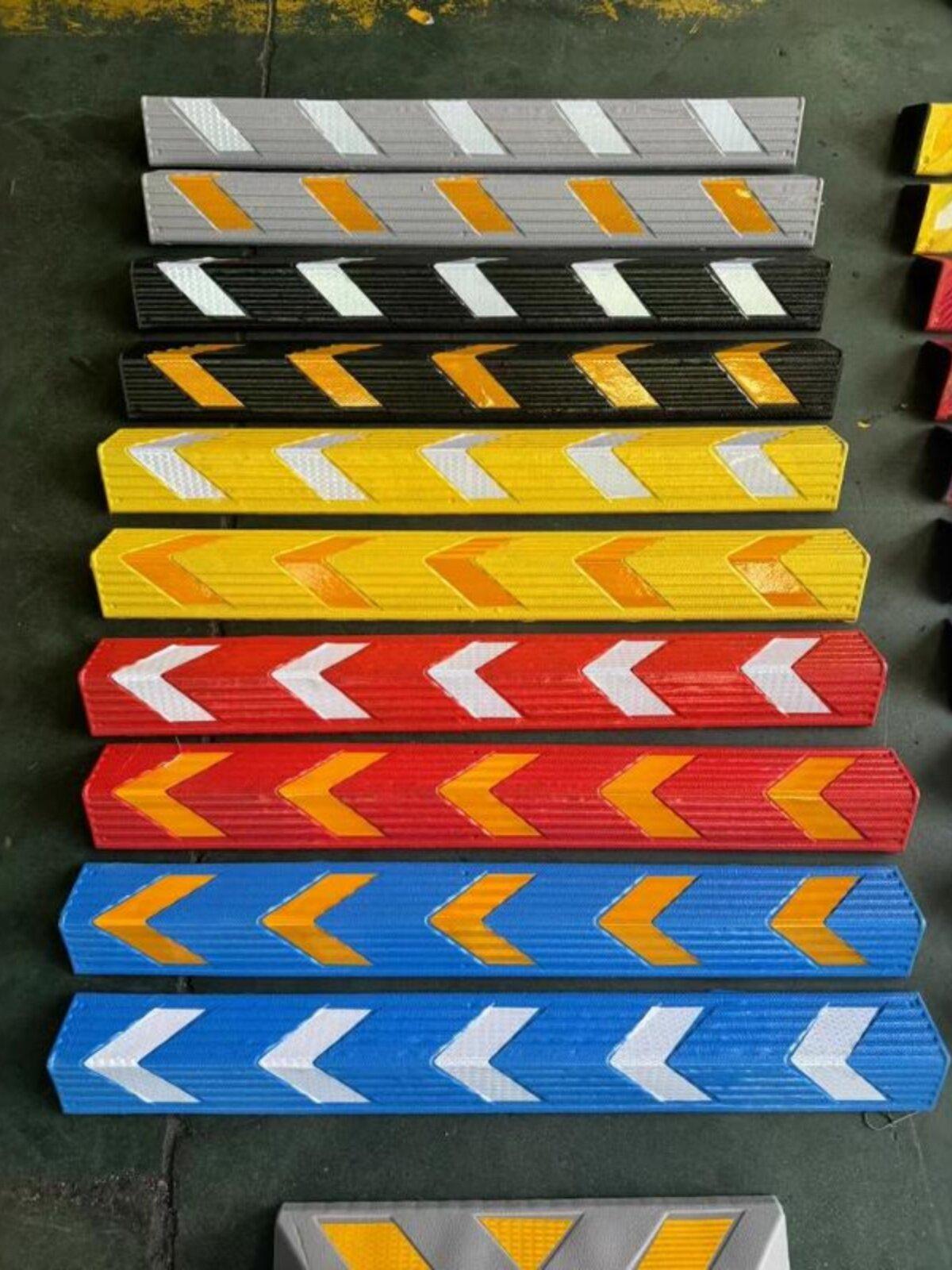 주차장기둥보호대 충돌방지 접착 직각 코너가드 차고 600x80x10mm - 상세 이미지 2