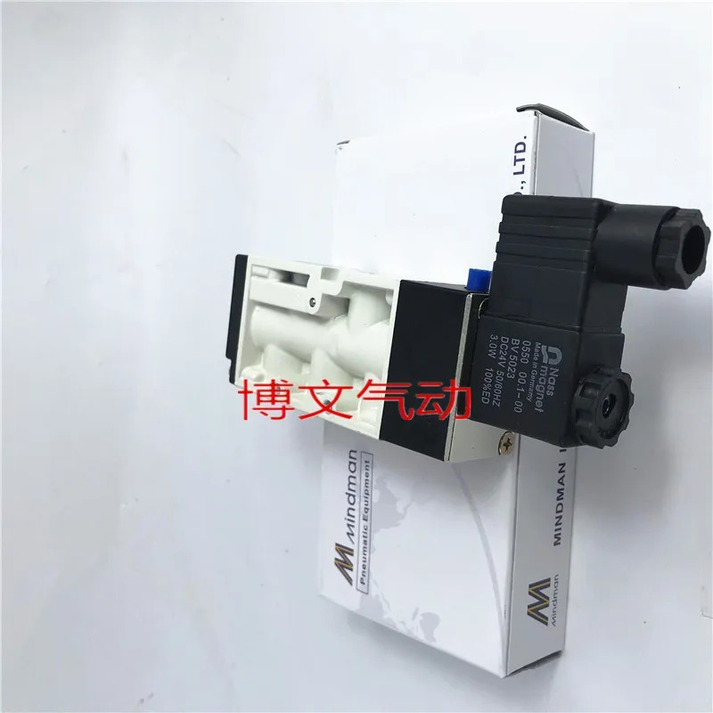 Jinqi 솔레노이드 밸브 MVSC-300-4E1 AC220V DC24 2위치 5방향 역전