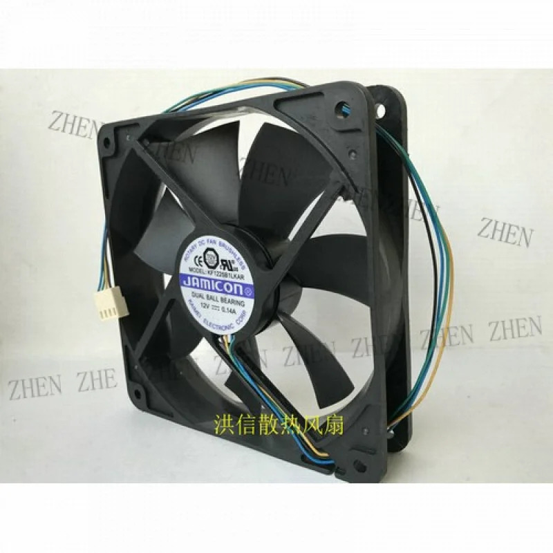 Y KF1225B1LKAR DC12V 0.14A 14선 PWM 팬 4핀용