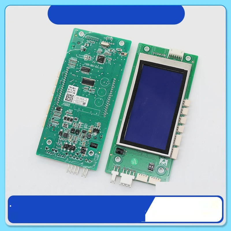 부품은 Thyssen MC2-B 엘리베이터 LCD 패널 TS5-BV-E1.0 외부 호출 파란색/검은색 화면