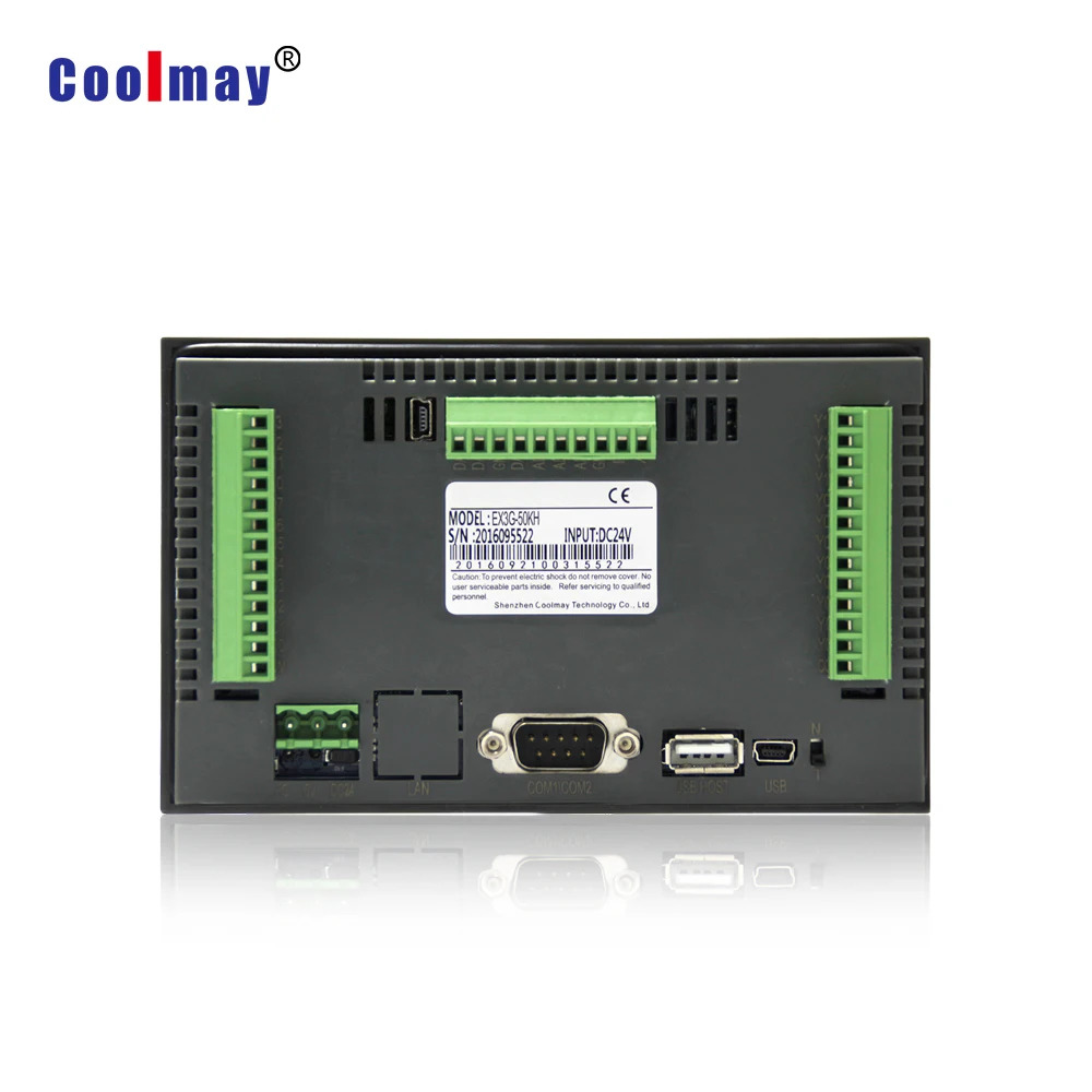 통합 아날로그 Pt100 온도 컨트롤러 5인치 Hmi Plc 올인원