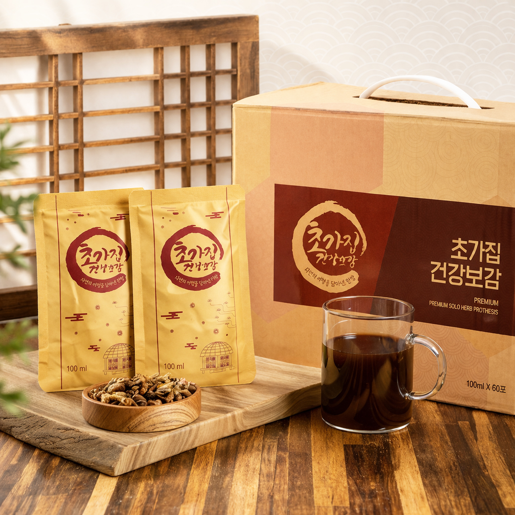 국내산100% 초가집굼벵이 굼벵이즙 엑기스 진액 100ml 60포 제품 이미지