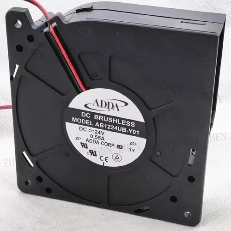 Y AB1224UB-Y01 DC24V 0.55A 12032 12cm 블로워 냉각팬 2핀