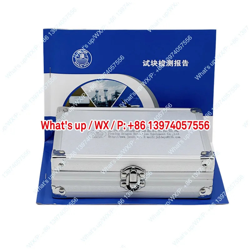 B3/B5/A형 D형 침투형 도금 결함 검출 표준 리퍼 블록/감도성 스테인리스 스틸 3/5포인트 블록
