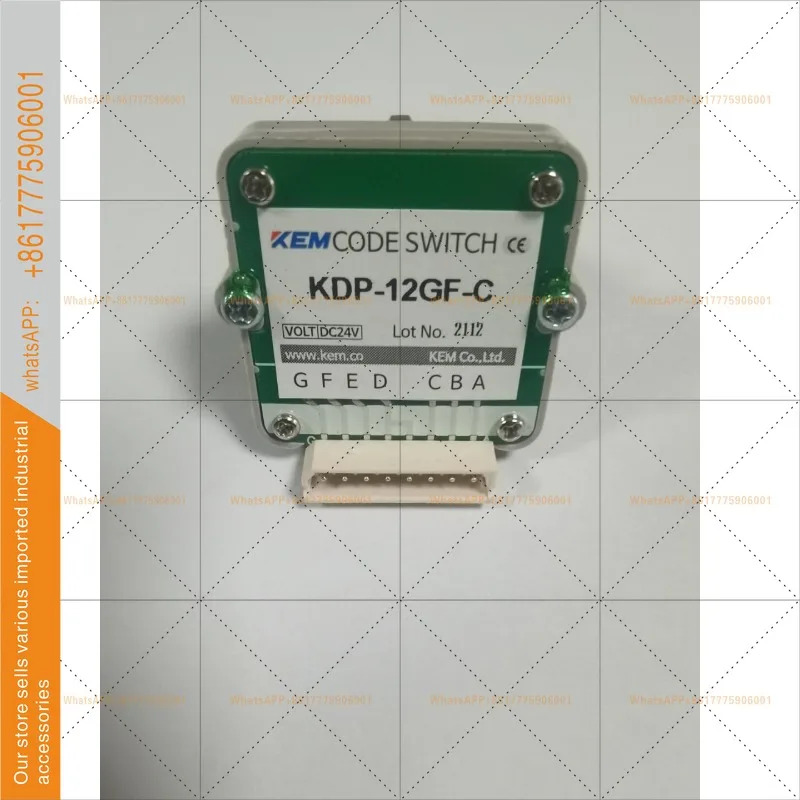 오리지널 KEM 로터리 스위치 KDP 12GF-C DC24V GFED CBA 패널 선택 24GF-C