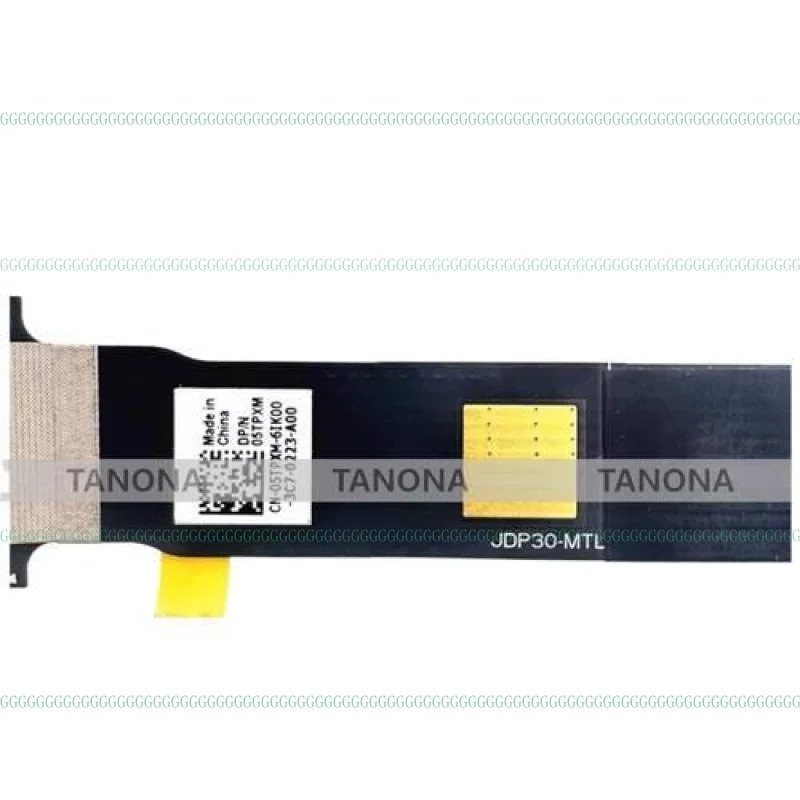 DD 05T 5T 델 XPS 9340 9345 9350 QHD 3K FPC LCD EDP 케이블 Lvds 와이어