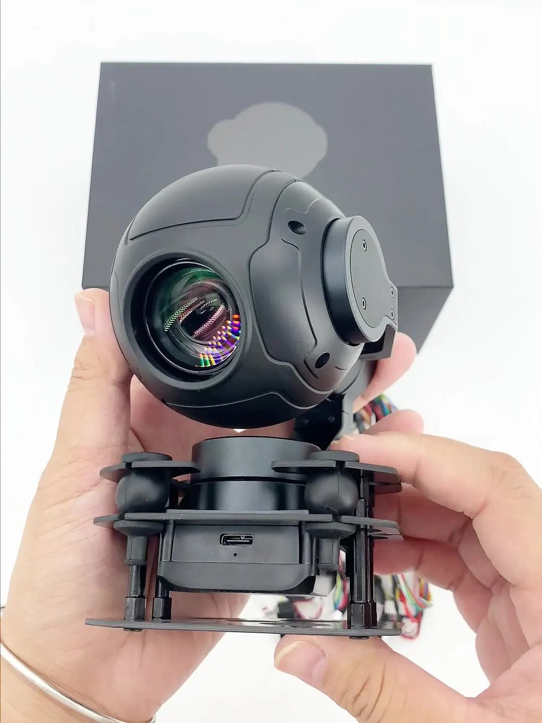 SY ZR10 Ptoelectronic Pod2K PTZ 카메라 30배 하이브리드 줌 스타라이트 야투시 기능 드론 액세서리 모델