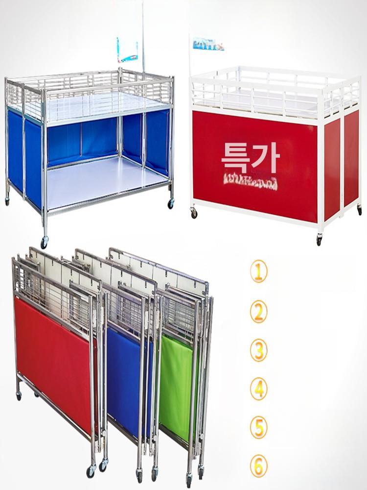행사용 매대 부스 행사 이동식 홍보 평대 대형 선반 플리마켓 좌판대 가판대 노점 - 상세 이미지 5