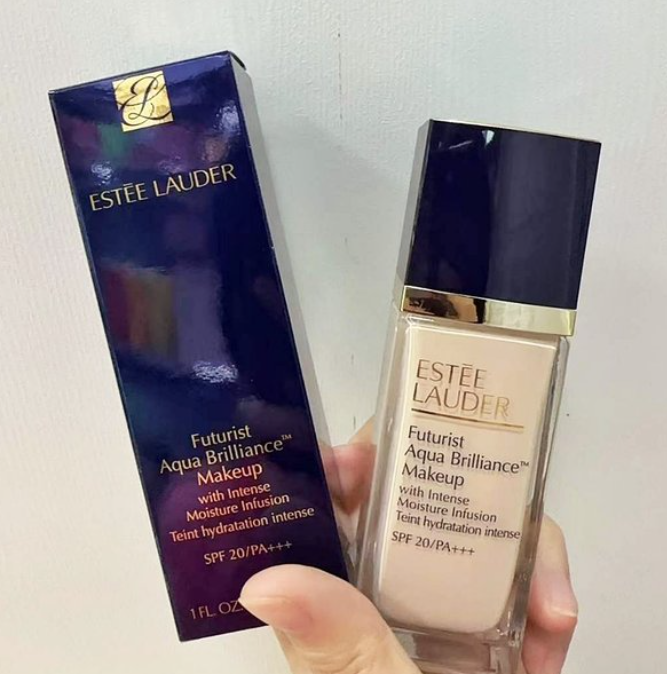 에스티로더 파운데이션 퓨처리스트 아쿠아 브릴리언스 고커버 피부보정 1C0, 30ml - 상품 이미지