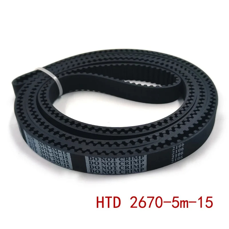 Ni-gbo Ou-ling 엘리베이터 도어 기계 벨트 멀티 리브 6PJ620/6PJ625 HTD 2670-5M-15 STS