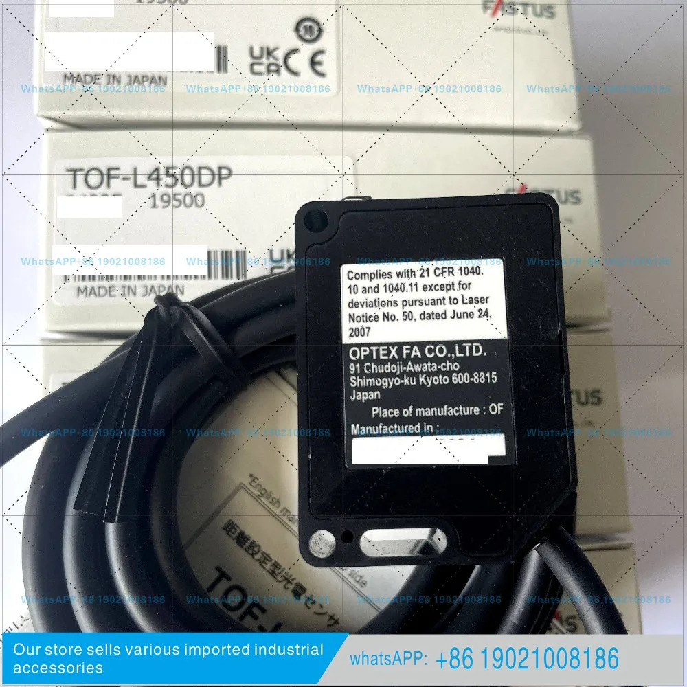오리지널 OPTEX 레이저 광전스위치 TOF-L450DP