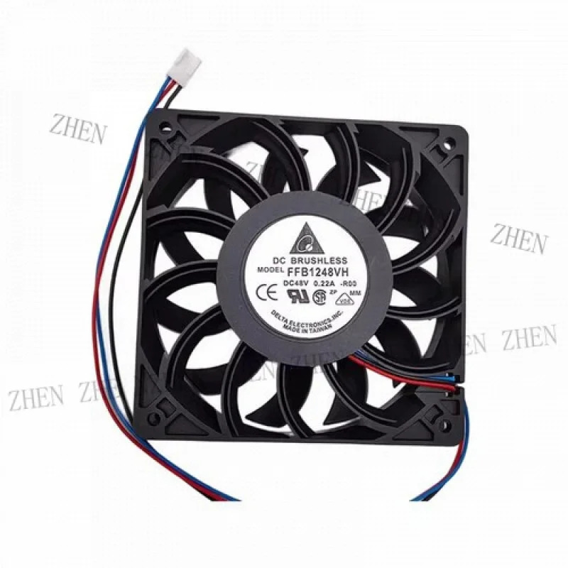 Y for FFB1248VH-ROO DC48V 0.22A 12CM 13선식 냉각팬