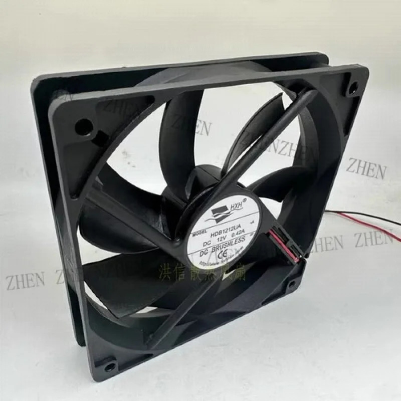 Y HDB1212UA-A DC12V 0.42A 112cm 2선 케이스 냉각팬
