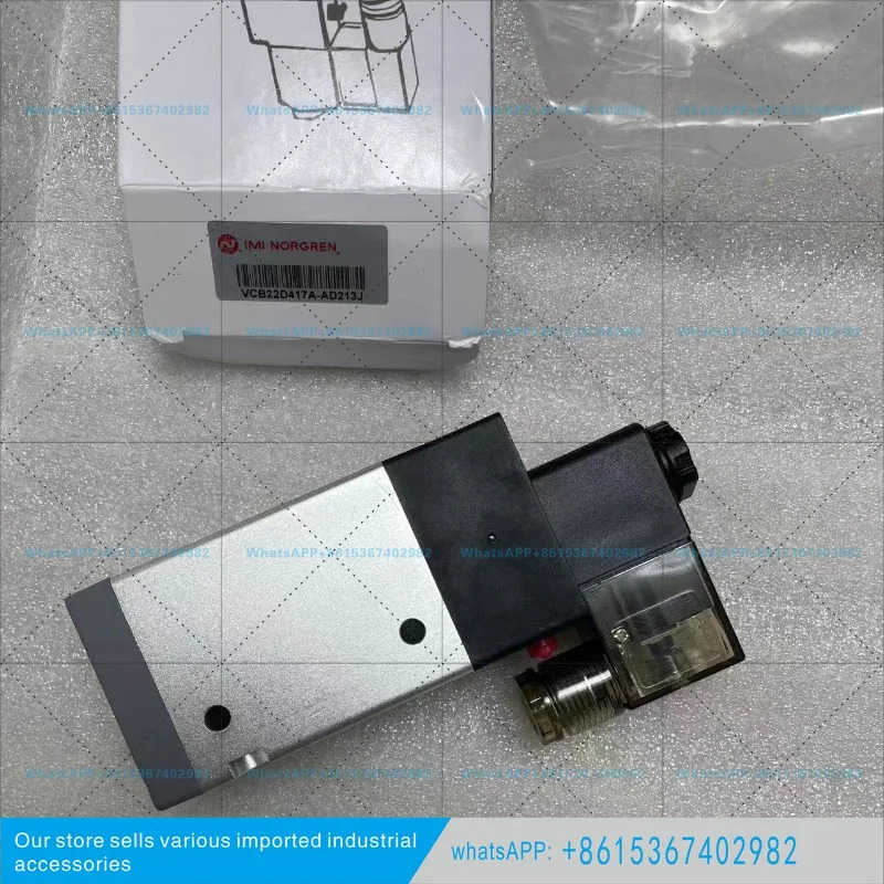 VCB22D417A-AD213J 노그렌 작동 솔레노이드 밸브 G1/2 나사 24DC