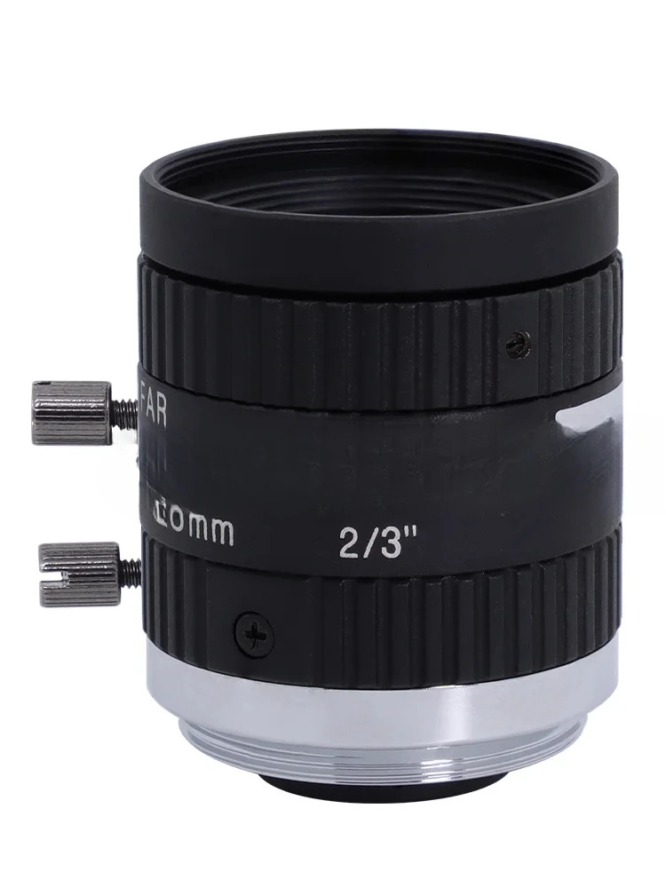FM-MP5 산업렌즈 2/3 카메라 C 포트 광각 8mm12mm16mm20mm25mm50mm 저왜곡 렌즈 500만