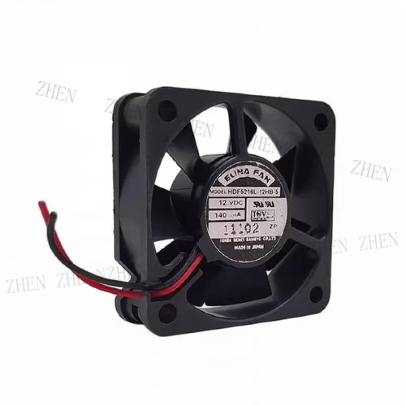 ELINA 5216L-12HB-5 DC12V 140mA 5015 5CM 2선식 냉각팬Y