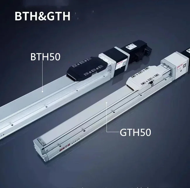 H5 H50 단축 내장 슬라이딩 테이블 모듈 선형 모션 가이드 레일 볼 스크류 액추에이터 AC 모터 호환