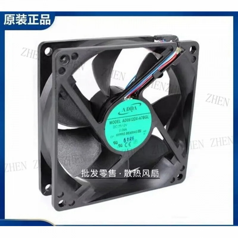 Y for AD0912DX-A7BGL DC12V 0.09A 9225 9CM 냉각팬