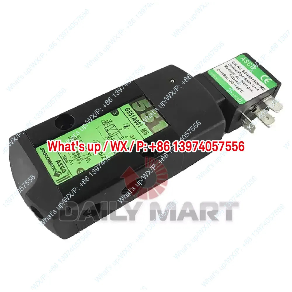 신품 ASCO G551A001MS SCG551A001MS.24/DC 솔레노이드 밸브 2.5W-