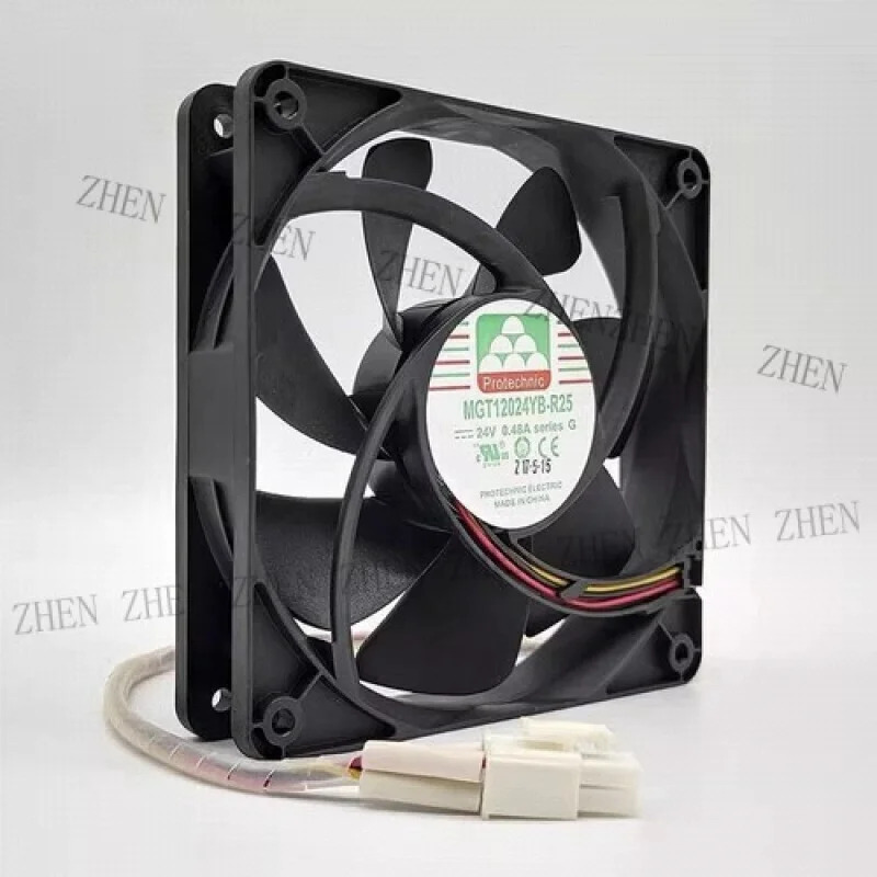Y M12024YB-R25 124V 0.48A 12CM 3핀 인버터 냉각팬