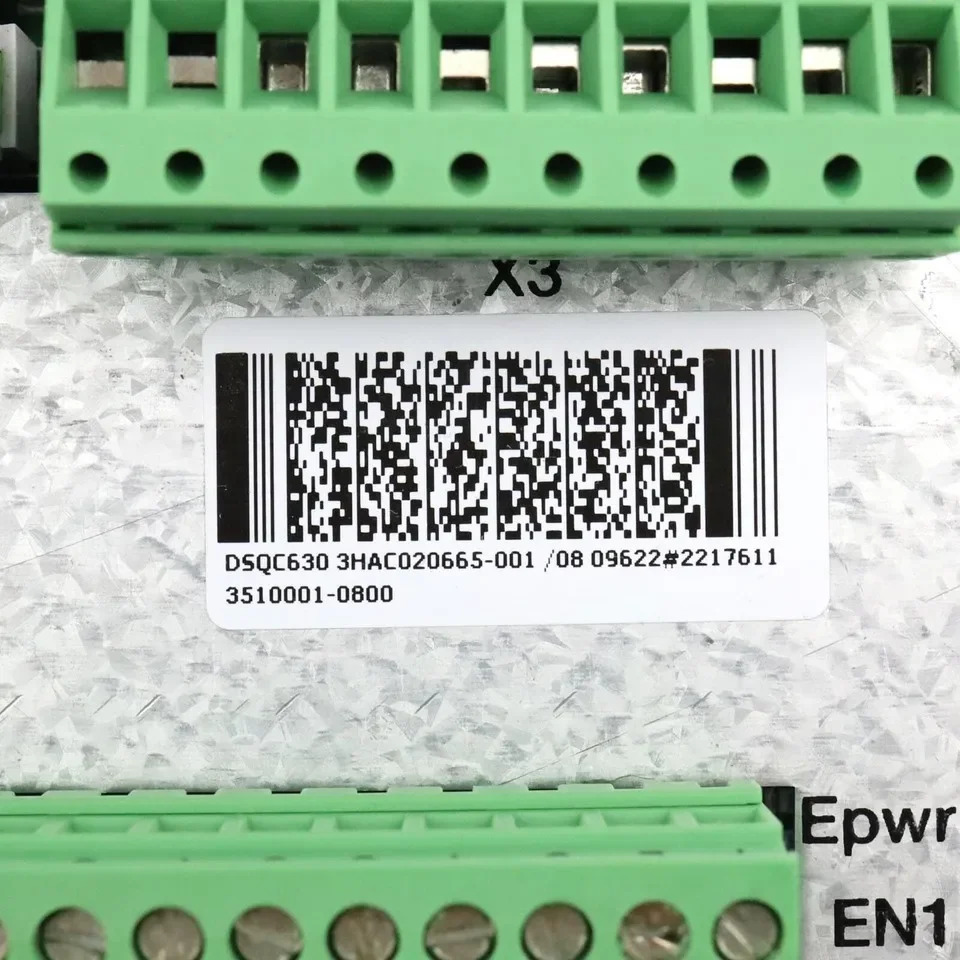 오리지널PLC 패널 보드 DSQC630 3HAC02063300108 GEB PLC 프로그래밍 컨트롤러