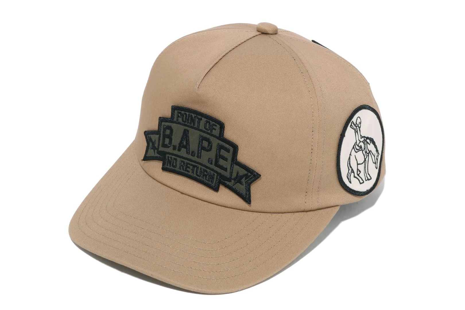 베이프 모자 MULTI PATCH CAP 1M30-180-018 - 상세 이미지 2