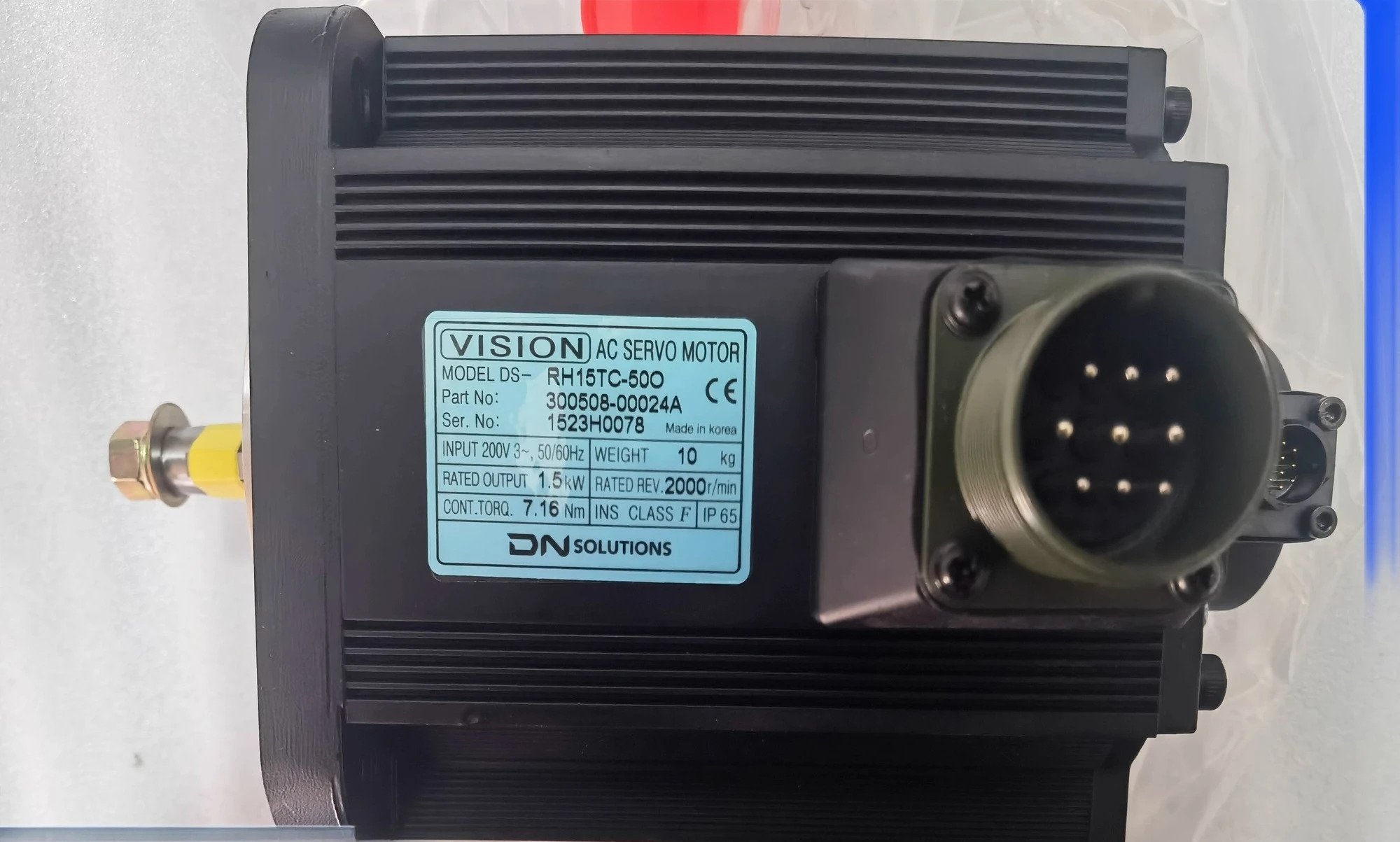 300508-00024A RH15TA500 두산 공작 기계 서보모터