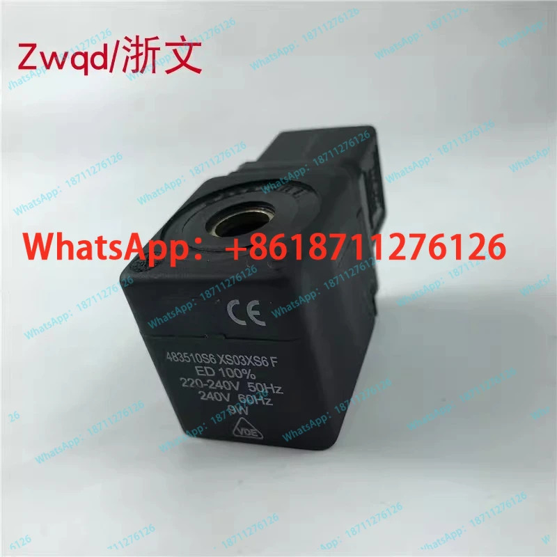 솔레노이드 밸브 코일 483510S6 XS03XS6F 220V-240V 50/60H