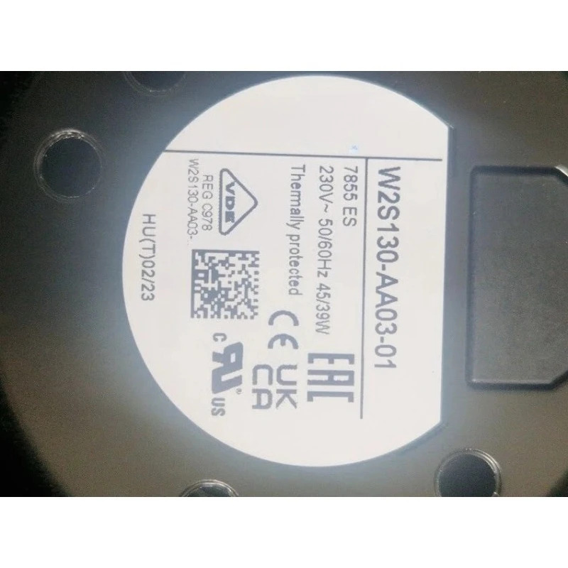 W2S130-AA03-01 7855ES 230V 45W 오리지널 팬