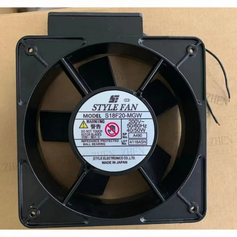 Y 스타일 팬 S18F20-MGW 200V 40/50W 180x180x65MM 냉각팬