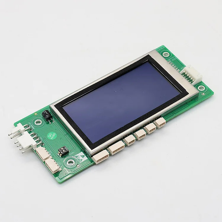부품은 Thyssen MC2-B 엘리베이터 LCD 패널 TS5-BV-E1.0 외부 호출 파란색/검은색 화면