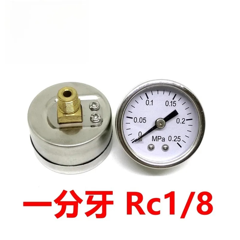 0-0.25mpa 0-0.4mpa 0.8mpa 백 타입 압력 게이지 치 액시얼