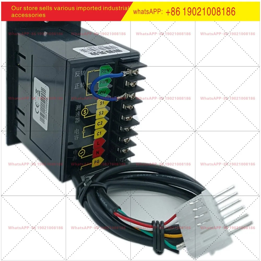 US-52 AC 모터 거버너 디지털 디스플레이 속도 센서 플라이 엣지 6W60W90W120W